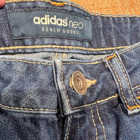Adidas Neo Denim Shorts - Picture 2 of 6